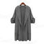 Womens Ladies Lapel Winter Warm Long Parka Coat Trench Outwear Jacket