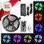 5M SMD RGB 5050 Waterproof LED Strip light 300 & 44 Key IR Remote & 12V 5A power