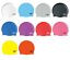 SPEEDO MOULDED SILICONE SWIMMING SWIM CAP NEW WHITE BLACK RED GREEN BLUE PINK