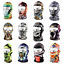 3D Thin Outdoor Cycling Bicycle Ski Balaclava Neck Full Face Mask Hat Motorcycle