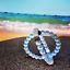 Bracelet Wristband S, M, L. Blue or White