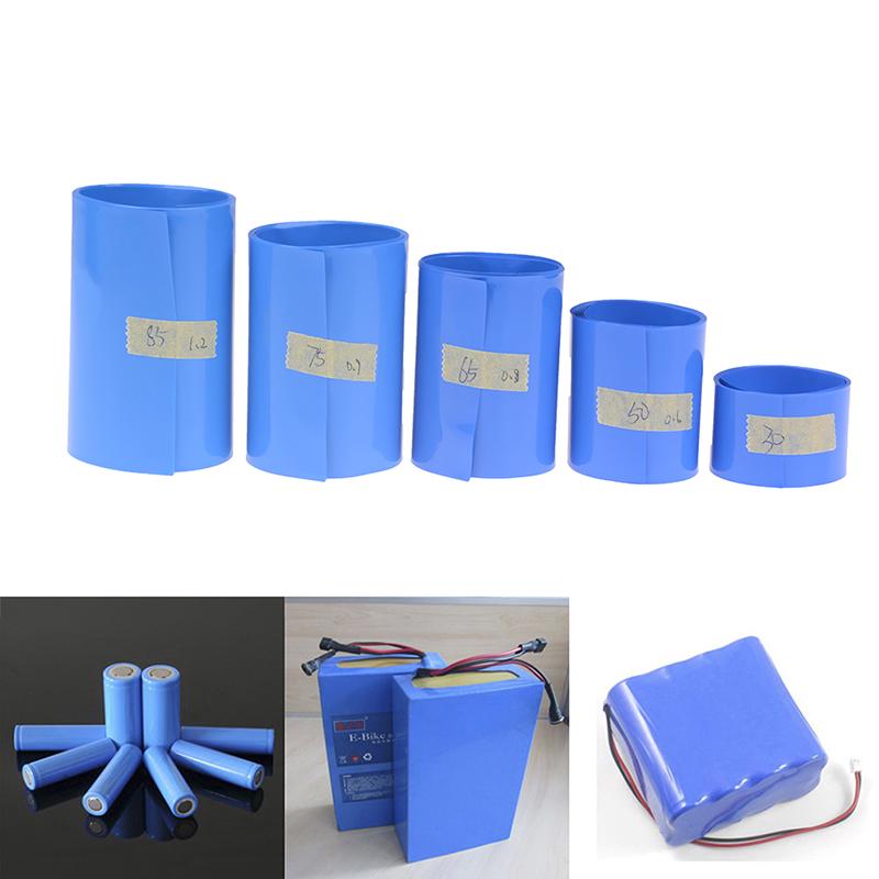18650 Li-Ion Battery Heat Shrink Tube Wrap Skin Pvc Shrinkable Film Tape Sleeves