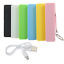 2600mAh External Portable Power Bank Backup Battery USB Charger For Mobile Phone