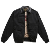 Landing Leathers Men's Air Force A-2 Cotton Bomber Jacket