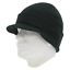 New Men Women Skull Warm Hat Visor Brim Peaked Jeep Beanie Knit Ski Hats Cap