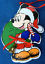 Mickey Mouse Santa Toy Sack Chimney Christmas Disney Ornaments Plastic Wood