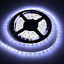 White 5M 300 SMD LED Strip 3528 12V Flexible Light Waterproof IP65 + Adapter