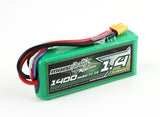 MultiStar Racer Series 1400mAh 3S 40-80C Multi-Rotor Lipo Pack For FPV Minis