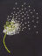 Bling Dandeloin Flower Blowing Iron On Hot Fix Rhinestone Transfer Motif