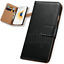 Card Holder Cover Slim Leather Case For iPhone 5 5S Free Tempered Glass