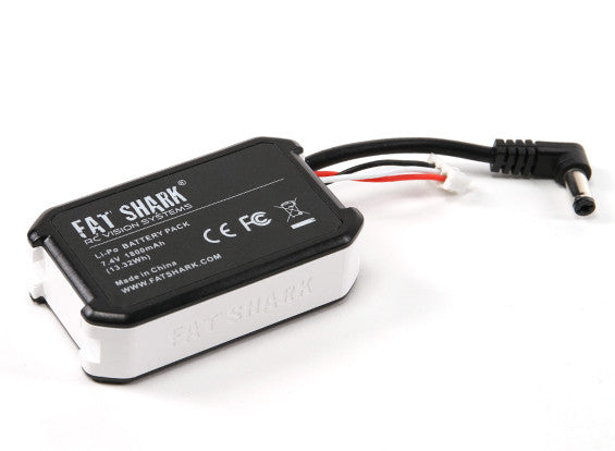 Fatshark FPV - Headset Battery 7.4v 1800mAh