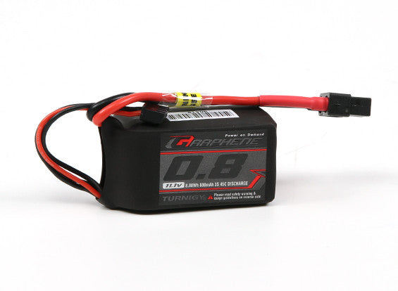 Turnigy Graphene 800mAh 3S 45C Lipo Pack w/XT60