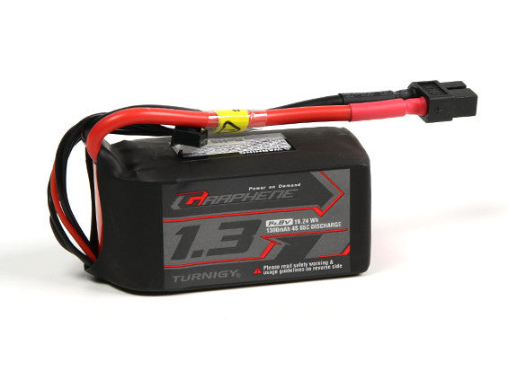 Turnigy Graphene 1300mAh 4S 65C Lipo Pack w/XT60