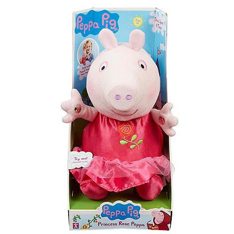 Talking princess peppa pig shop