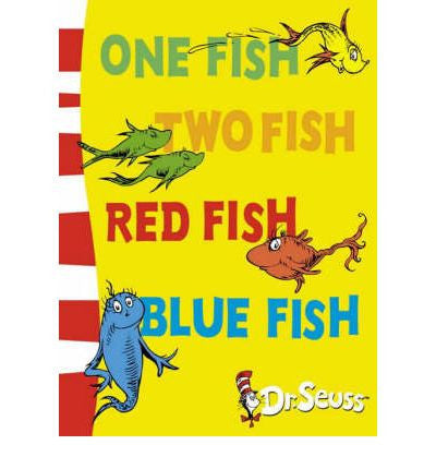 HarperCollins A Classic Case of Dr. Seuss - One Fish, Two Fish, Red Fish, Blue Fish