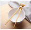 New Pretty Bear Rubber Children training chopsticks randomization sent 1pairs