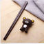 New Pretty Bear Rubber Children training chopsticks randomization sent 1pairs