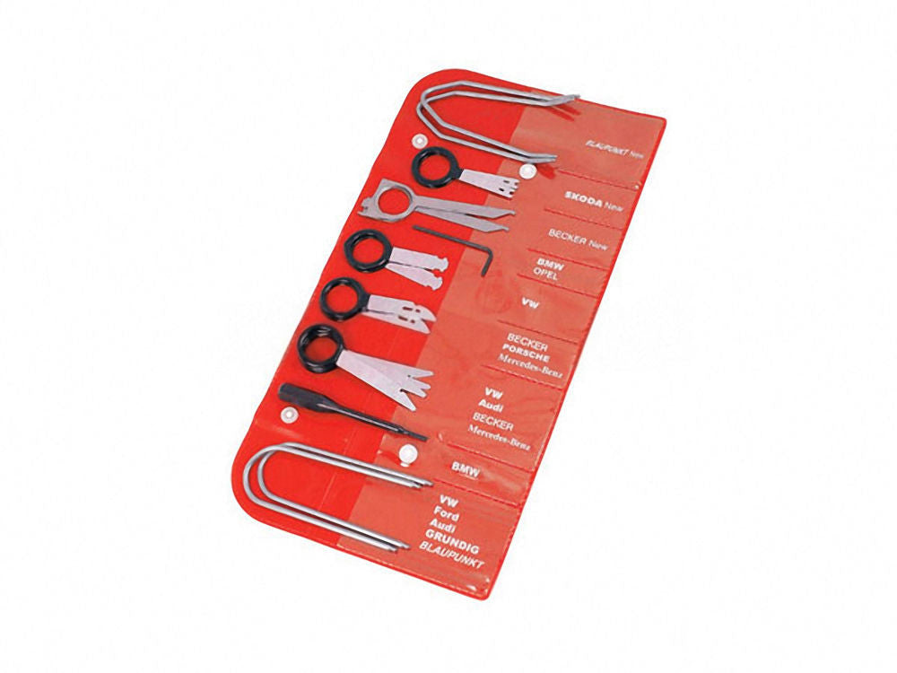 20PC CAR RADIO REMOVAL KEY TOOL SET / KIT AUDIO TOOLS KEYS STEREO CD