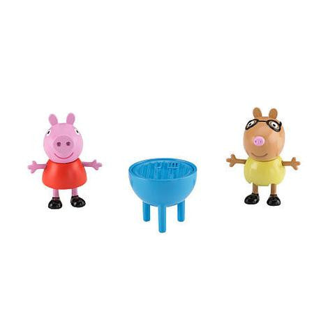 Fisher-Price Peppa Pig 2-Pack Figures - Peppa Pig & Pedro Pony BBQ time