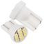 2-Pack T10 LED License Plate Light Bulb White W5W 168 194 Bright 8 SMD Lamp New