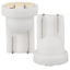 2-Pack T10 LED License Plate Light Bulb White W5W 168 194 Bright 8 SMD Lamp New