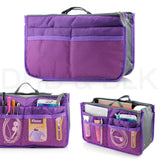 Women Lady Travel Insert Handbag Organiser Purse Large Liner Organizer Tidy Bag