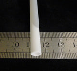 6.875" LONG HIGH PURITY SINGLE BORE ALUMINA CERAMIC TUBE REFRACTORY No.: 255