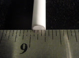 6.875" LONG HIGH PURITY SINGLE BORE ALUMINA CERAMIC TUBE REFRACTORY No.: 255