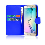 Slim & Smart LEATHER WALLET Magnetic FLIP CASE COVER FOR Samsung Galaxy S6