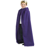 Children’s Boys Girls Kids Cloak Robe Cape Hood Shepherds Halloween Fancy Dress