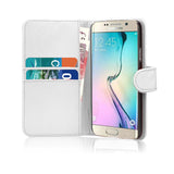 Slim & Smart LEATHER WALLET Magnetic FLIP CASE COVER FOR Samsung Galaxy S6