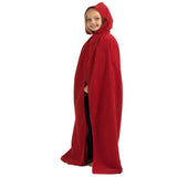 Children’s Boys Girls Kids Cloak Robe Cape Hood Shepherds Halloween Fancy Dress