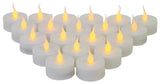 Smart Candle - 20 Flameless Tea Lights-Wind Proof tealight-Perfect for Weddings