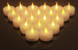 Smart Candle - 20 Flameless Tea Lights-Wind Proof tealight-Perfect for Weddings