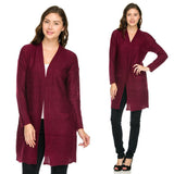 New Women Long Sleeve Knitted Cardigan Loose Sweater Outwear Jacket Coat Sweater