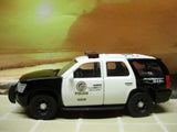 1:32 LAPD Los Angeles Chevy Tahoe working lights police car diecast