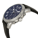 Fossil Grant Chronograph Leather Mens Watch | Multiple Colors