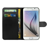Samsung Phone Case Cover PU Leather Magnetic Book Flip Wallet For S6 & S6 Edge