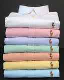 NEW POLO RALPH LAUREN WOMEN'S LONG SLEEVE OXFORD BUTTON DOWN SLIM FIT SHIRT TOP