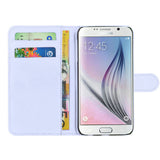 Samsung Phone Case Cover PU Leather Magnetic Book Flip Wallet For S6 & S6 Edge