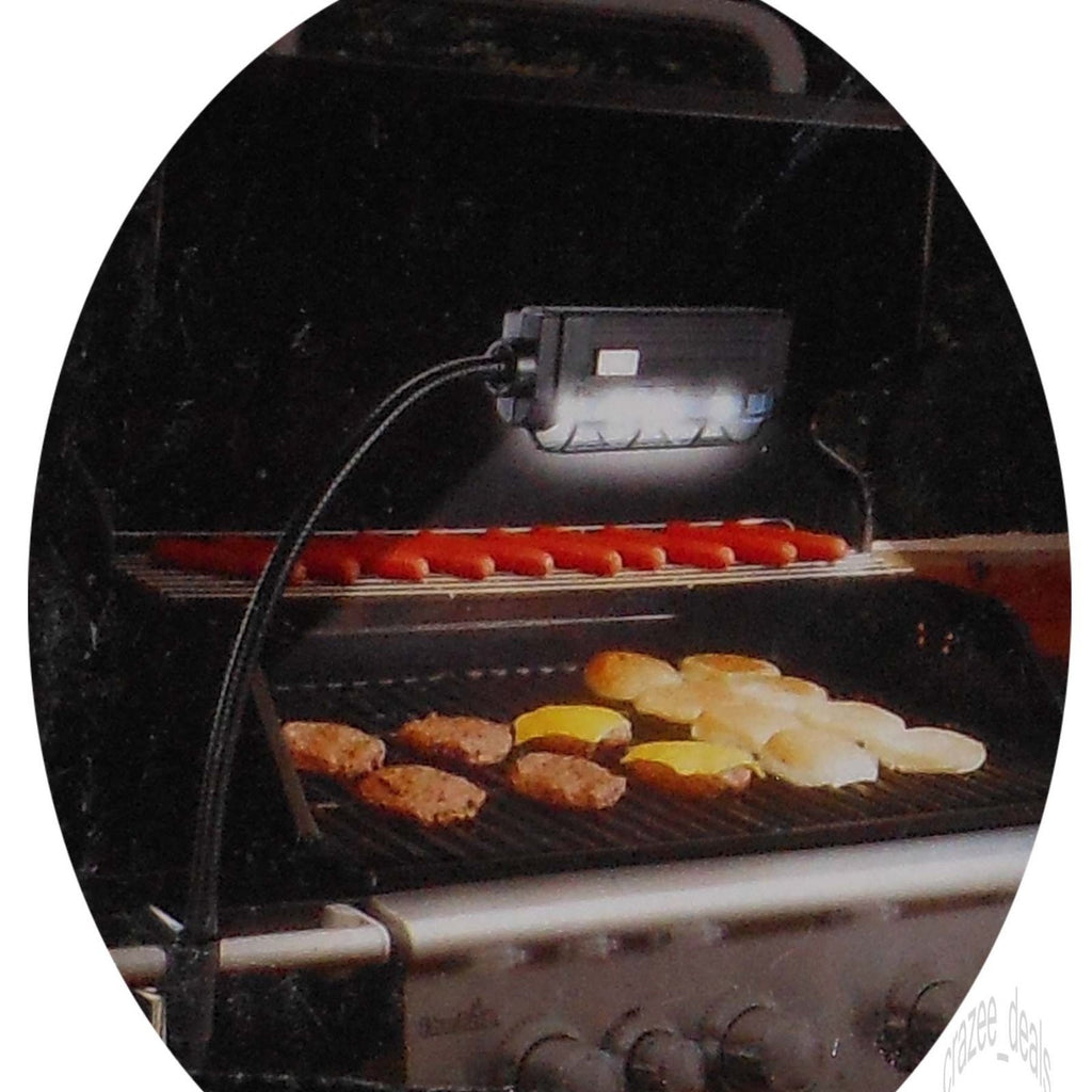 Yard Play LED BBQ Grill Light Heavy Duty Flexible Gooseneck