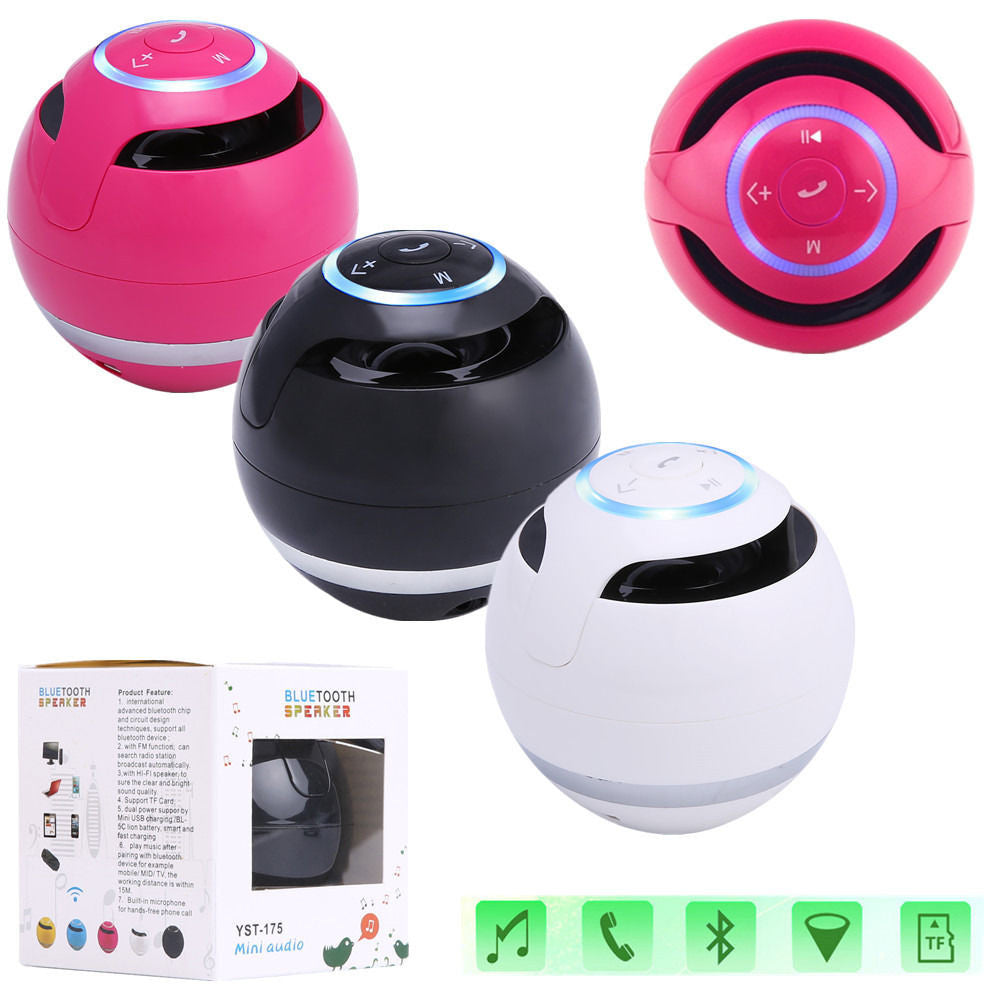 Bluetooth Wireless Boombox Stereo Handsfree Portable Bass Speaker for Smartphone