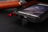 Shockproof Aluminum Glass Metal Case Cover for iPhone 5s 6 & 6 Plus