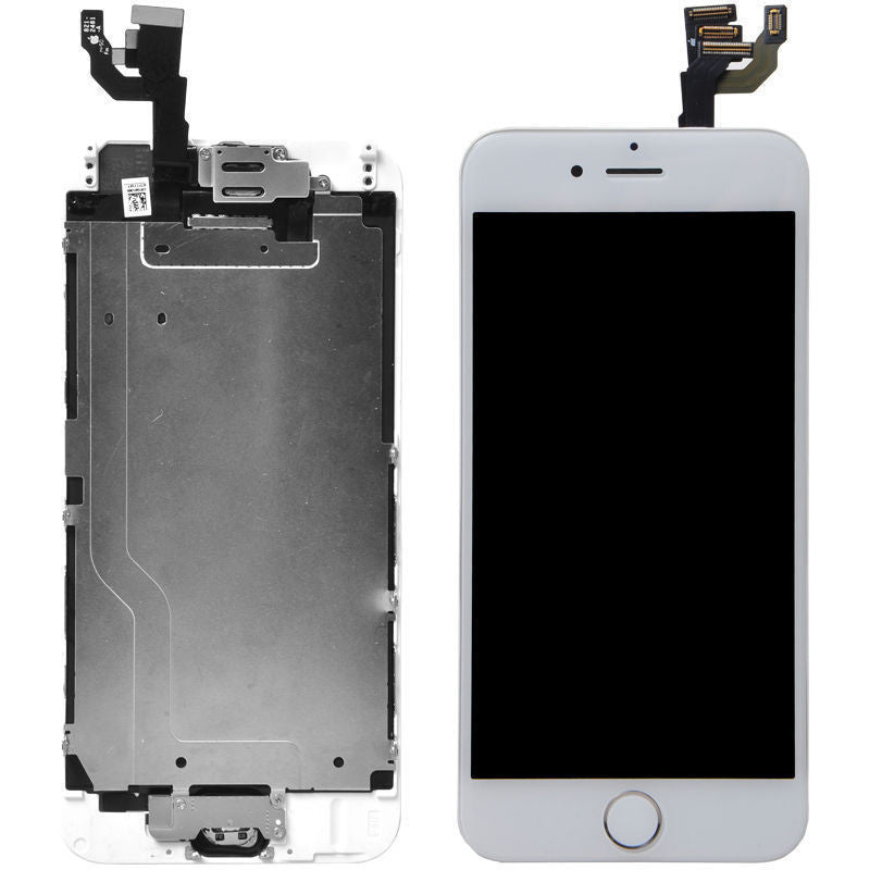 iPhone 6 4.7" White LCD Lens Touch Screen Display Digitizer Assembly Replacement