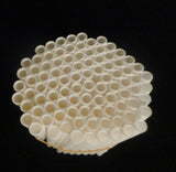 6.875" LONG HIGH PURITY SINGLE BORE ALUMINA CERAMIC TUBE REFRACTORY No.: 255