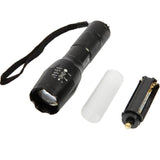 Ultrafire 2000 Lumen CREE XML T6 LED Flashlight 18650 Focus Zoomable Torch Light