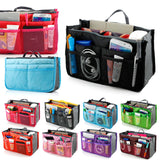 Women Lady Travel Insert Handbag Organiser Purse Large Liner Organizer Tidy Bag