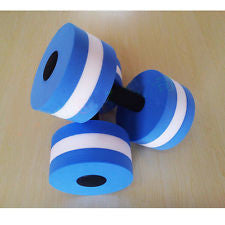 Water Aerobics Dumbbell Medium EVA Foam Aquatic Barbell Fitness Pool Exercise