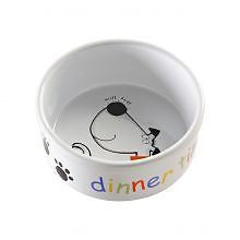 PET-86971 Mason Cash Dinner Time Dog Bowl (15x6.5cm)