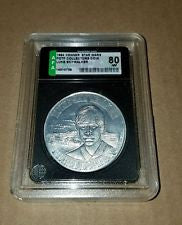 1984 POTF POWER OF THE FORCE LUKE SKYWALKER COIN AFA 80